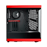 Hyte Y40 Roja  Negra  Caja ATX Cristal templado