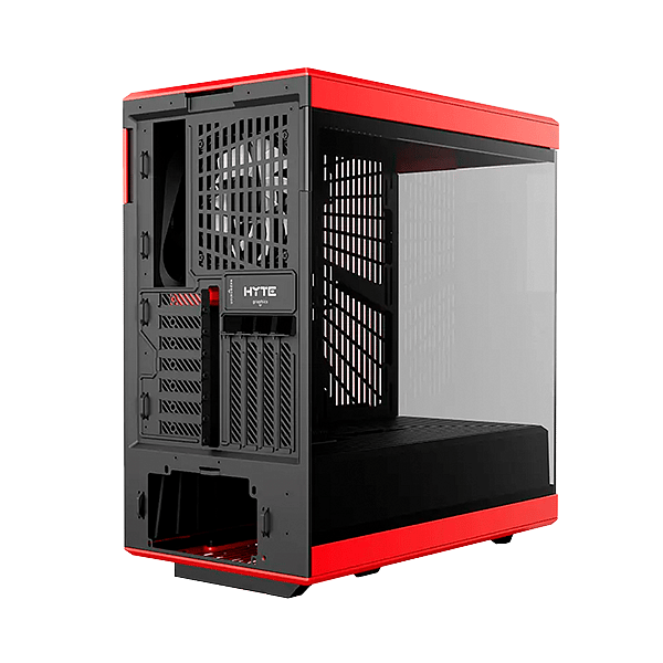 Hyte Y40 Roja  Negra  Caja ATX Cristal templado