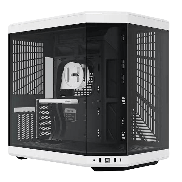 Hyte Y70 Panda  Caja ATX Cristal templado Blanca y Negra