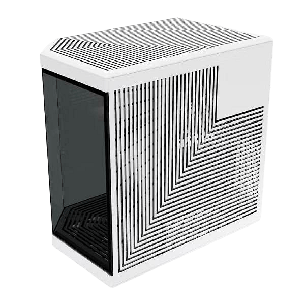 Hyte Y70 Panda  Caja ATX Cristal templado Blanca y Negra
