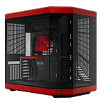 Hyte Y70 Black Cherry  Caja ATX Cristal templado Roja y Negra
