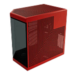 Hyte Y70 Black Cherry  Caja ATX Cristal templado Roja y Negra