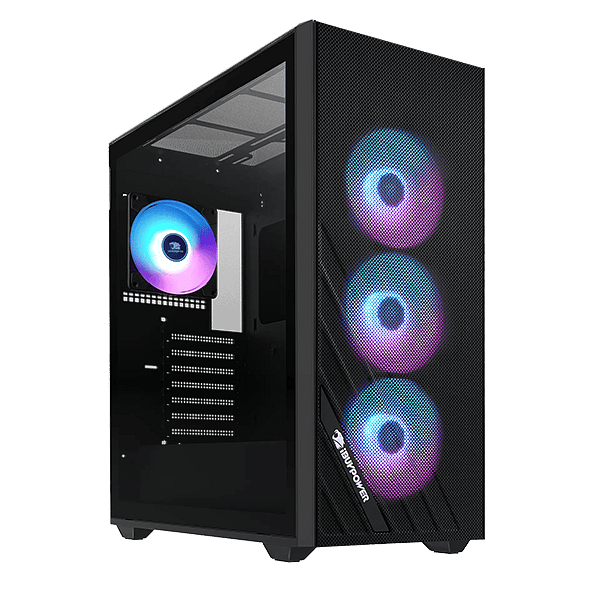 iBUYPOWER Scale ARGB  Caja ATX Cristal Templado Negra