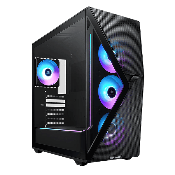iBUYPOWER Slate 8 Mesh PRO ARGB  Caja ATX Cristal Templado Negra