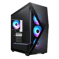 iBUYPOWER Slate 8 Mesh PRO ARGB  Caja ATX Cristal Templado Negra