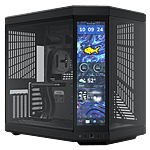 iBUYPOWER Y70 Touch Infinite LCD ARGB | Caja ATX Cristal Templado Negra