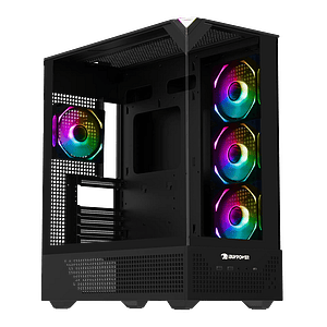 iBUYPOWER Element 9 Pro ARGB  Caja ATX Cristal Templado Negra