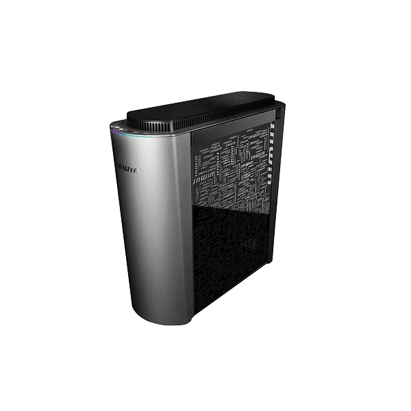 InWin 915 Torre EATX ARGB Panel automatizado Silver  Caja