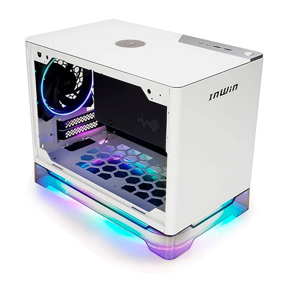 InWin A1 Plus Cristal Templado USB 30 Blanco  Caja