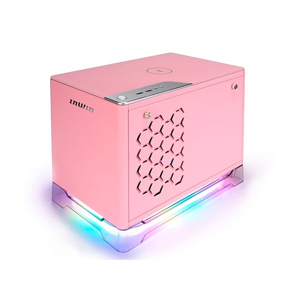 InWin A1 Plus Cristal Templado USB 30 Pink  Caja