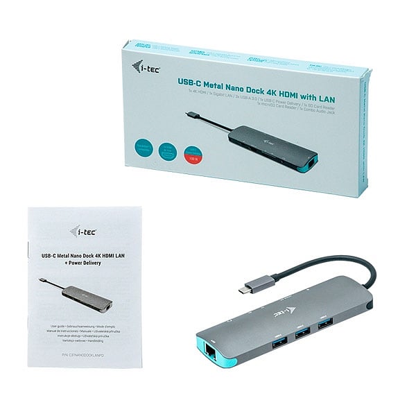 ITec USBC HDMI LAN nano  Dock