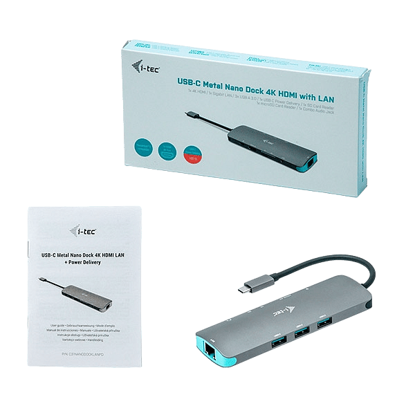 ITec USBC HDMI LAN nano  Dock