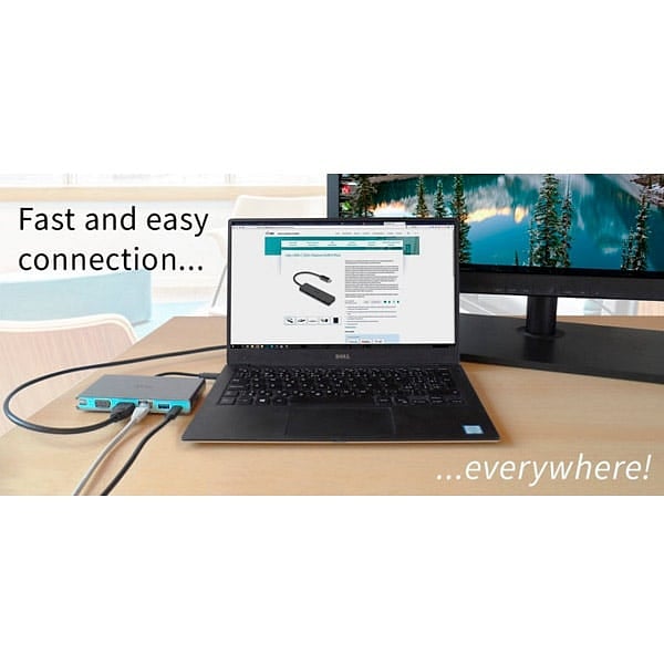 ITec Travel station  USBC VGA  HDMI LAN USB 30  DOCk