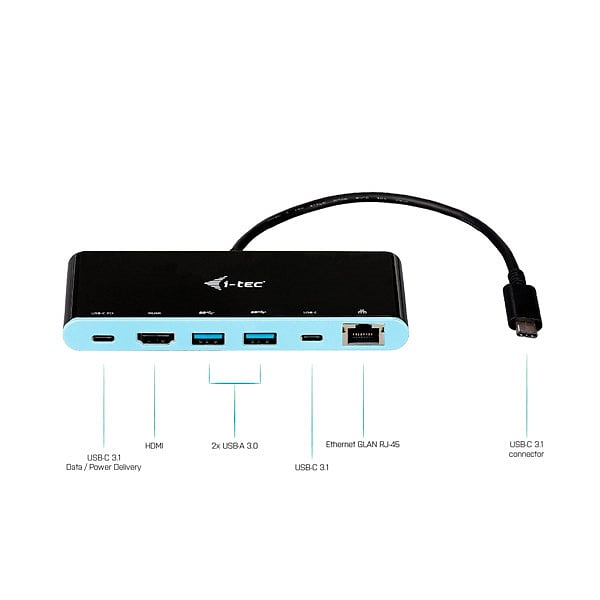 ITec USBC USB 30 HDMI LAN Mini DOCK