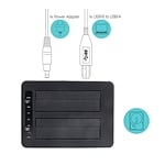 ITec USB 30 SATA HDD 2 x 25  35  Dock