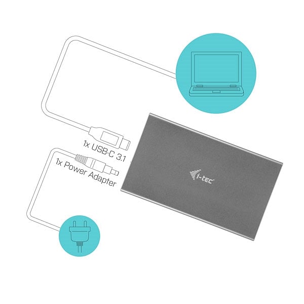 ITec Mysafe USBC 35 SATA  Caja HDD