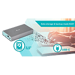ITec Mysafe USBC 35 SATA  Caja HDD ITec Mysafe USBC 35 SATA  Caja HDD