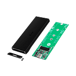 ITec Mysafe USBC a M2 SATA  Caja M2