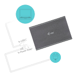 ITec Mysafe USBC 25 SATA 95mm  Caja HDD ITec Mysafe USBC 25 SATA 95mm  Caja HDD