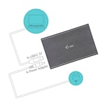 ITec Mysafe USBC a 2X M2 SATA RAID  Cararcasa M2