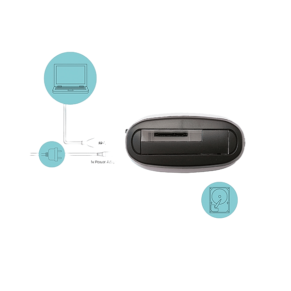ITec 2535 Docking Station USB 30  Caja Externa