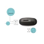 ITec 2535 Docking Station USB 30  Caja Externa