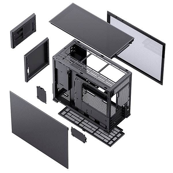 Jonsbo D31 Screen MicroATX Black  Caja
