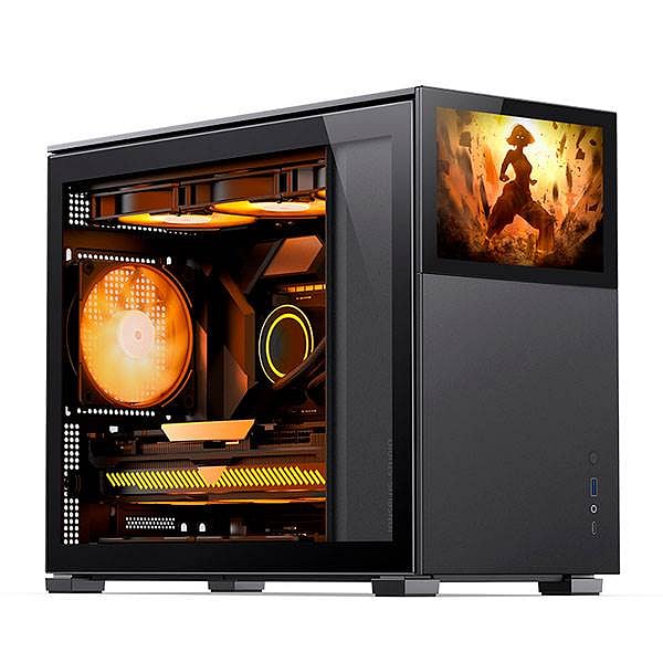 Jonsbo D31 Screen MicroATX Black  Caja