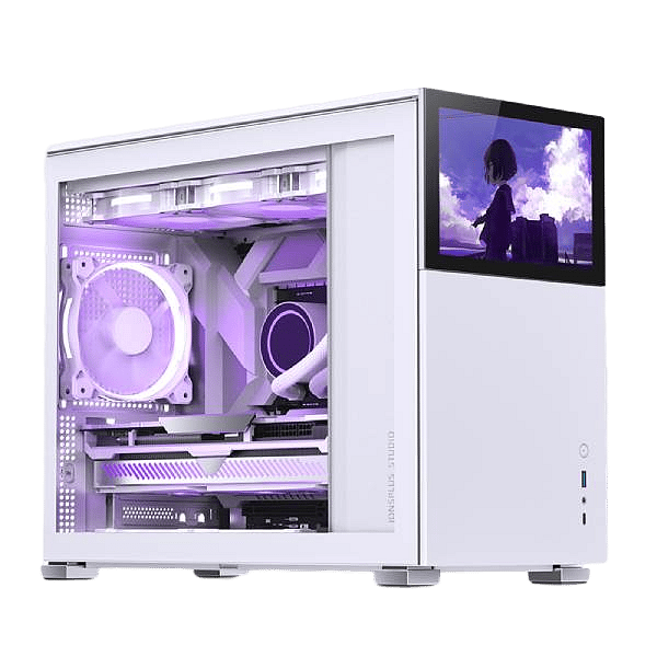 Jonsbo D31 Screen MicroATX Blanca  Caja