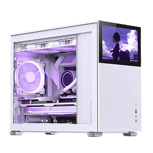 Jonsbo D31 Screen MicroATX Blanca  Caja