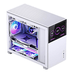 Jonsbo D31 Screen MicroATX Blanca  Caja