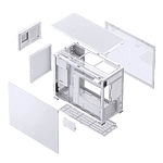 Jonsbo D31 Screen MicroATX Blanca  Caja