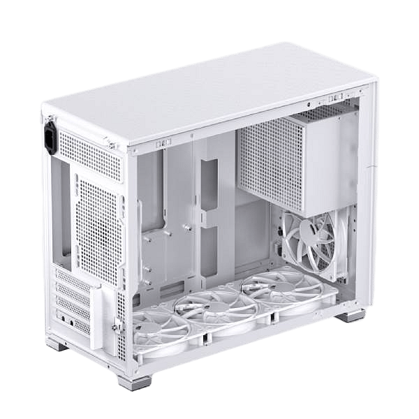 Jonsbo D31 Screen MicroATX Blanca  Caja
