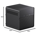 Jonsbo N2 Negra  Caja Mini ITX
