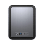 Jonsbo N1  Caja Mini ITX NAS Aluminio Gris