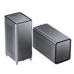 Jonsbo N1  Caja Mini ITX NAS Aluminio Gris