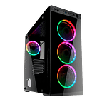 Kolink Horizon RGB negra ATX  Caja Kolink Horizon RGB negra ATX  Caja