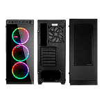 Kolink Horizon RGB negra ATX  Caja Kolink Horizon RGB negra ATX  Caja
