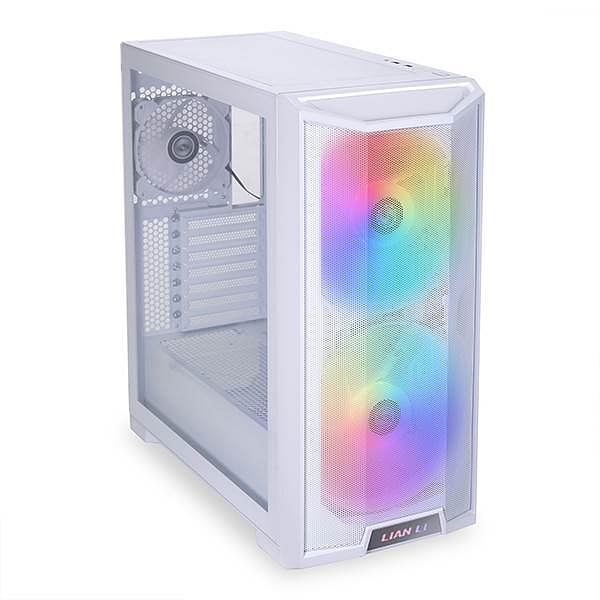 Lian Li Lancool 215 ARGB White Midi Tower  Caja para PC