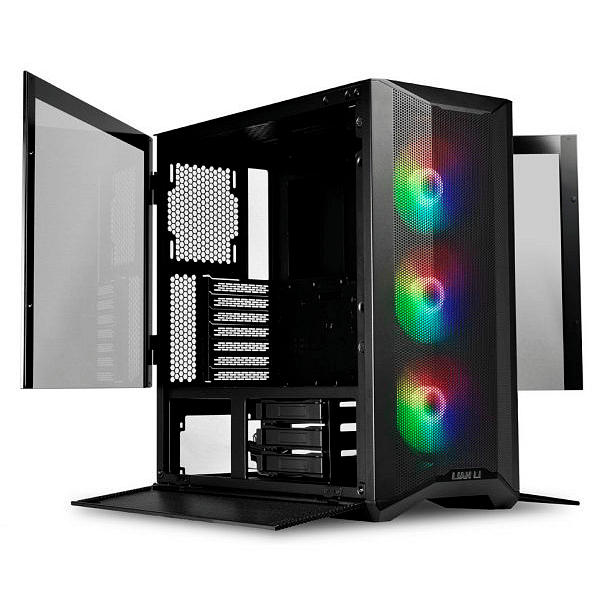 Lian Li Lancool II Mesh RGB Type C EATX Black  Caja para PC