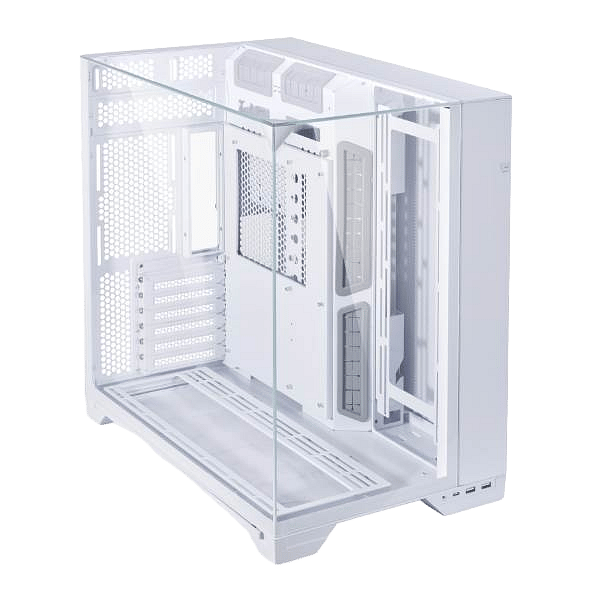 Lian Li O11 Vision White  Caja EATX Blanco Cristal Templado
