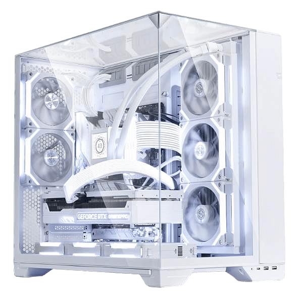 Lian Li O11 Vision White  Caja EATX Blanco Cristal Templado