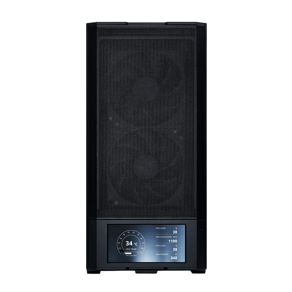 Lian Li Lancool 207 Digital  Caja ATX Negra LCD