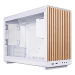 Lian Li X DAN A3 Madera | Caja Micro ATX Blanca Cristal Templado
