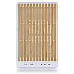 Lian Li X DAN A3 Madera  Caja Micro ATX Blanca Cristal Templado