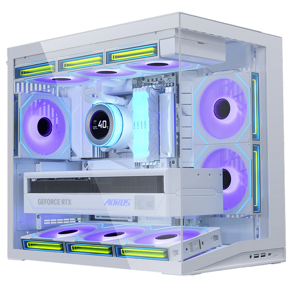 Lian Li O11D Mini V2  Caja ATX Blanca