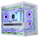 Lian Li O11D Mini V2  Caja ATX Blanca
