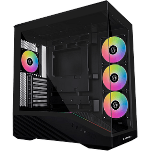 Lian Li Vector V100  Caja ATX Negra