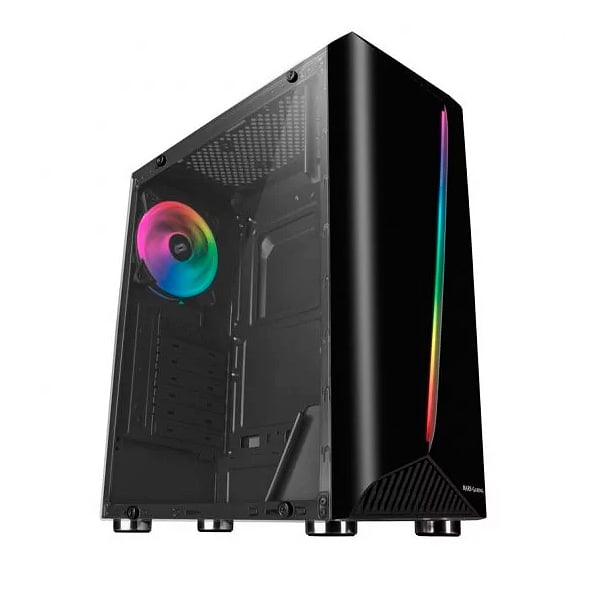 Mars Gaming MCX negra atx  Caja