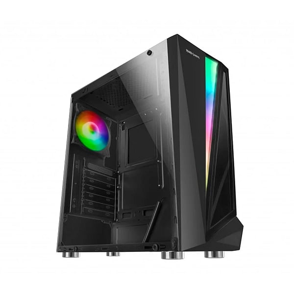 Mars Gaming MCL RGB negra  Caja